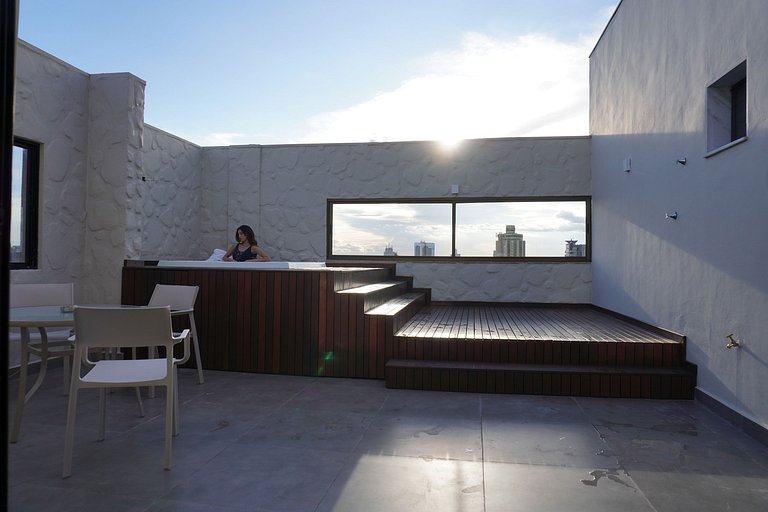 Cobertura com jacuzzi - 1204