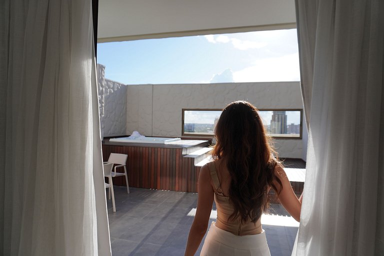 Cobertura com jacuzzi - 1204