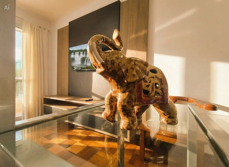 Apartamento no Centro de Foz do Iguaçu - Completo