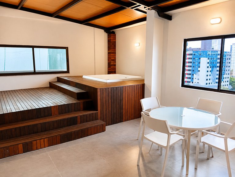 Cobertura com jacuzzi - 1203