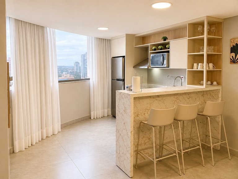 Cobertura com jacuzzi - 1203