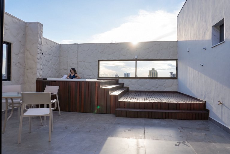 Cobertura com jacuzzi - 1204