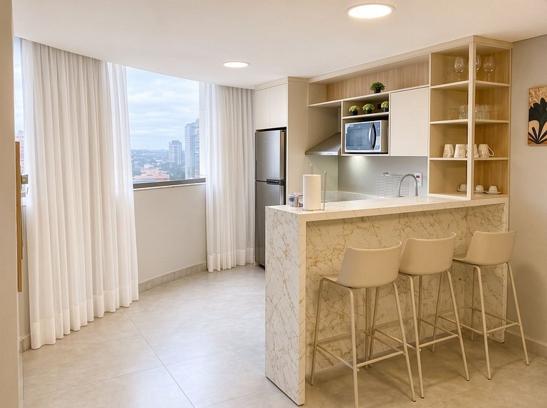 Cobertura com jacuzzi - 1203