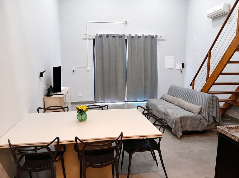 Espaço Moderno com Mezanino