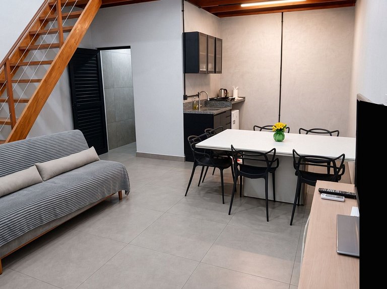 Espaço Moderno com Mezanino